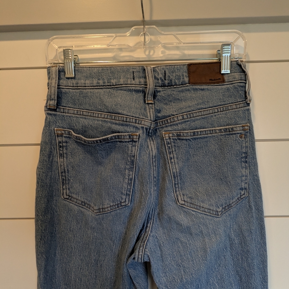 Madewell The Perfect Vintage Jean Size 25T / 0 High Rise Light Wash - Picture 10 of 15